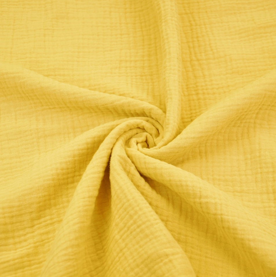 Lemon Yellow Gauze