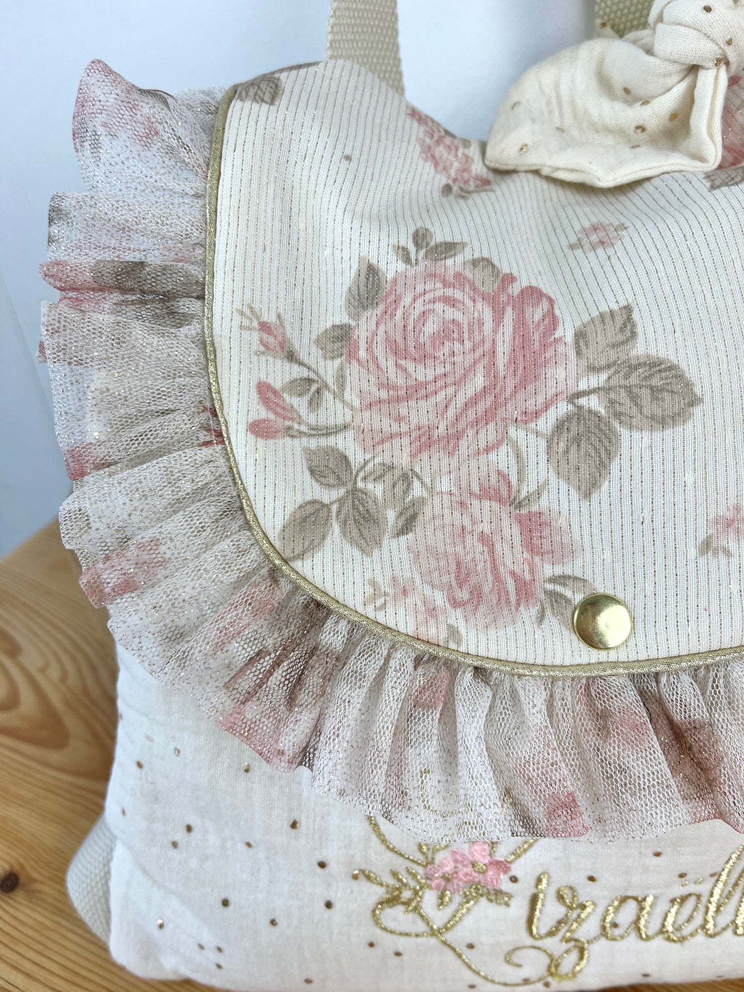 NOUVEAU Ensemble mère fille sac Milan et sac à dos Eglantine personnalisable