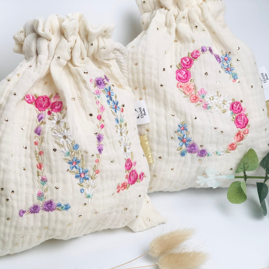 Large initial millefleurs