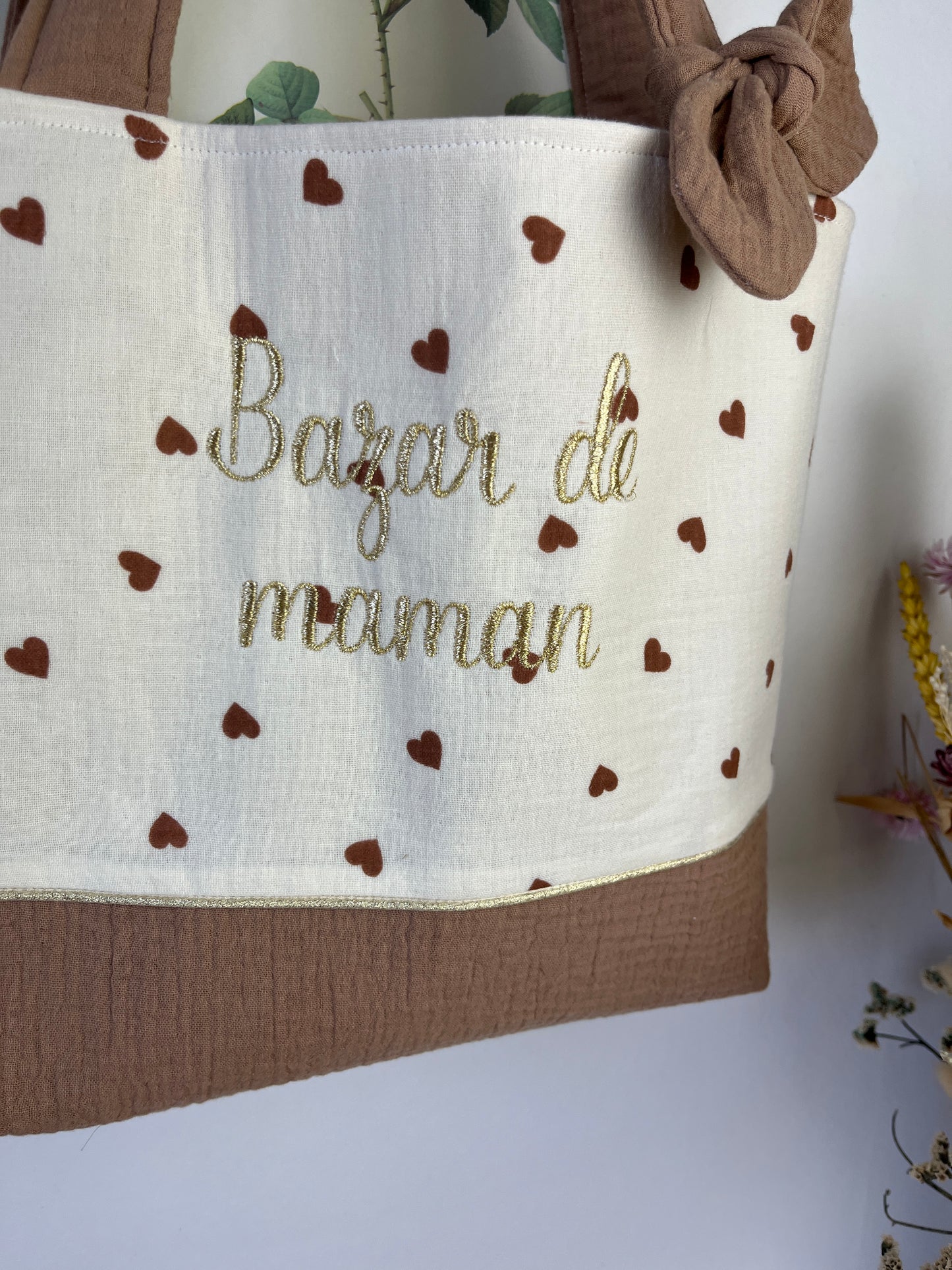 The small Adelaide tote bag is 100% customizable.