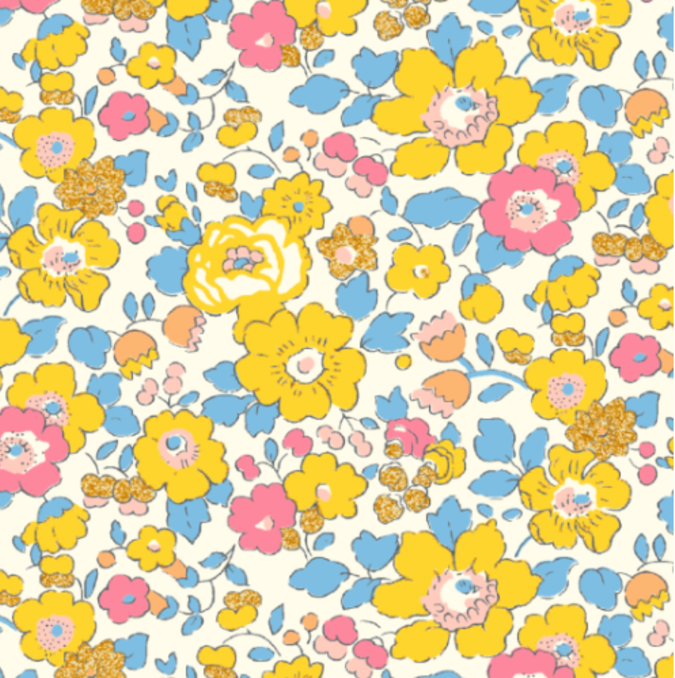 Coupon 1mx50cm Liberty exclusif betsy oh la la