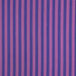 Coton rayé violet bleu