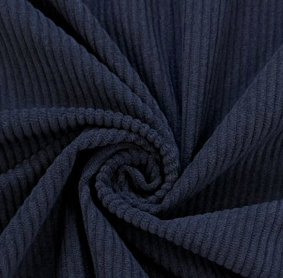 Navy blue velvet