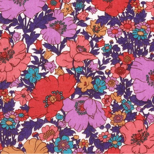 Coupon de 1m x 50cm Liberty of London Meadow song dusk
