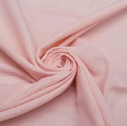 Powder pink gauze
