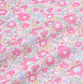 Coupon de 1mx90cm Fleuri pink