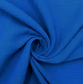 Coupon 1m25 Gaze Bleu roi