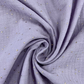 Coupon 1m Gaze Lilas clair doré