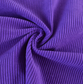 Coupon de 1mx80cm Velours côtelé violet- France