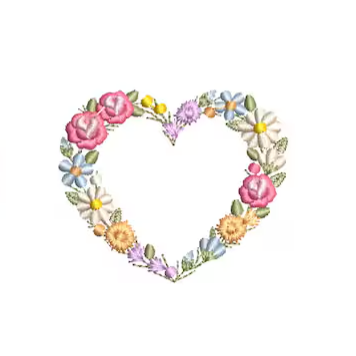 Coeur fleuri