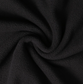 Coupon 1mx70cm polaire noire