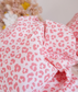 Coupon 85cmx1m30 gaze léopard rose bio France