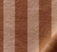 Coupon 1m éponge rayée camel
