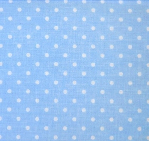 Sky blue gingham with small checks