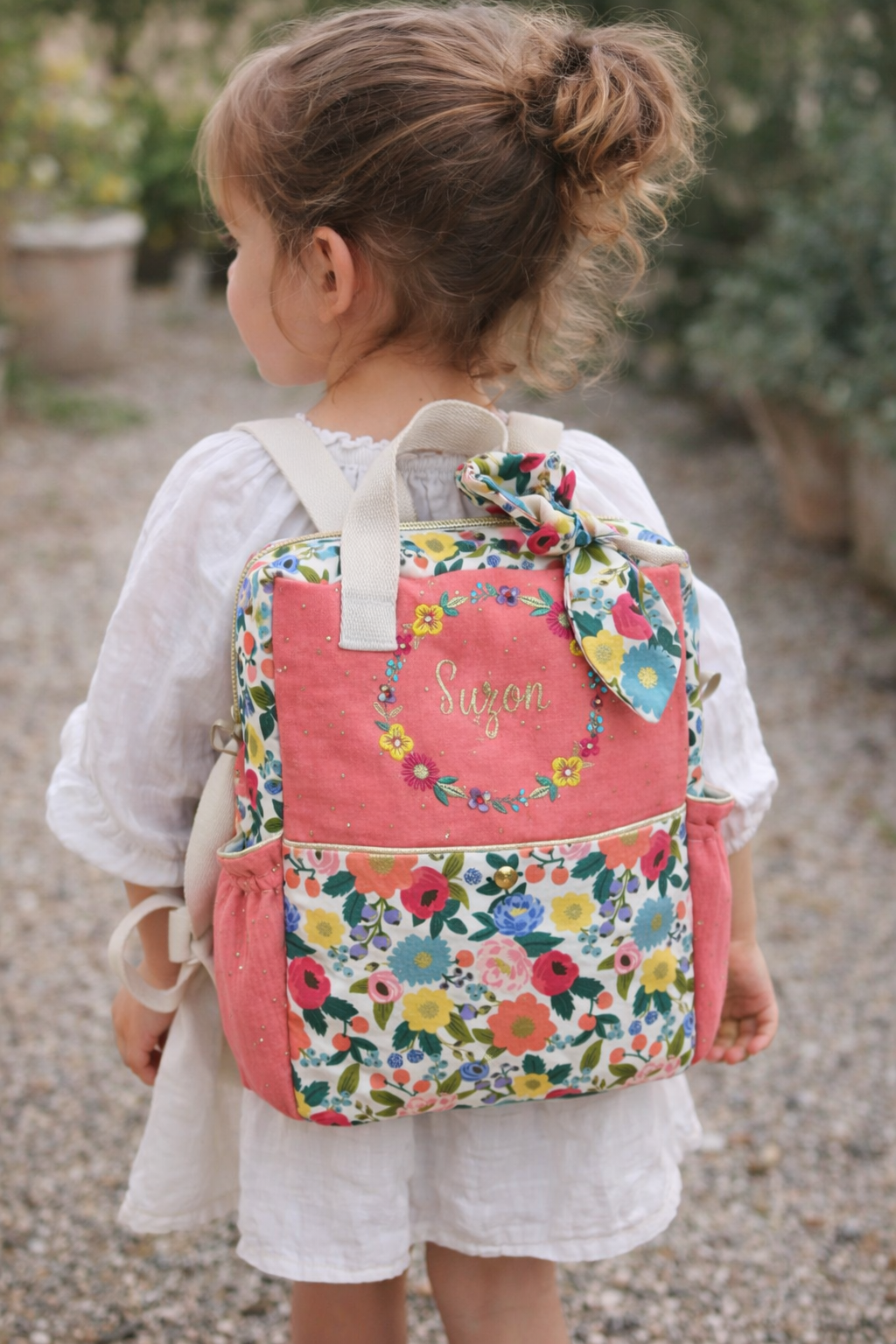The Ombeline children's backpack is 100% customizable.
