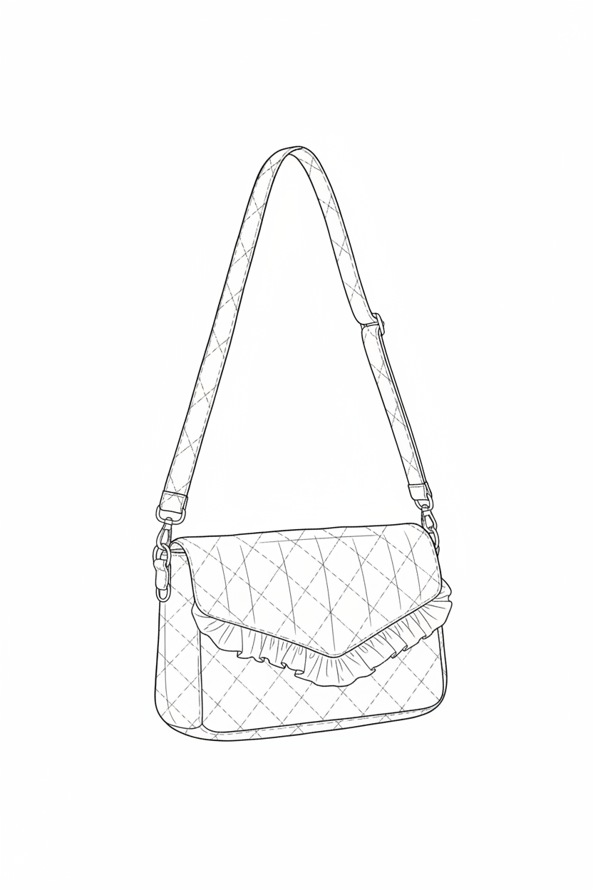 The Elise bag is 100% customizable