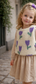 The Josephine children's sweater is 100% customizable.