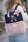 The customizable Angélique embroidered backpack