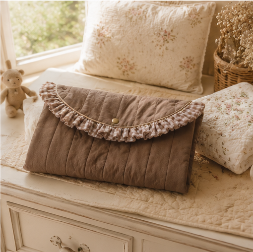 Ensemble : sac Isaé et matelas à langer