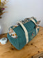 Louison the children's duffel bag with initial lace