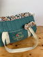 Louison the children's duffel bag with initial lace