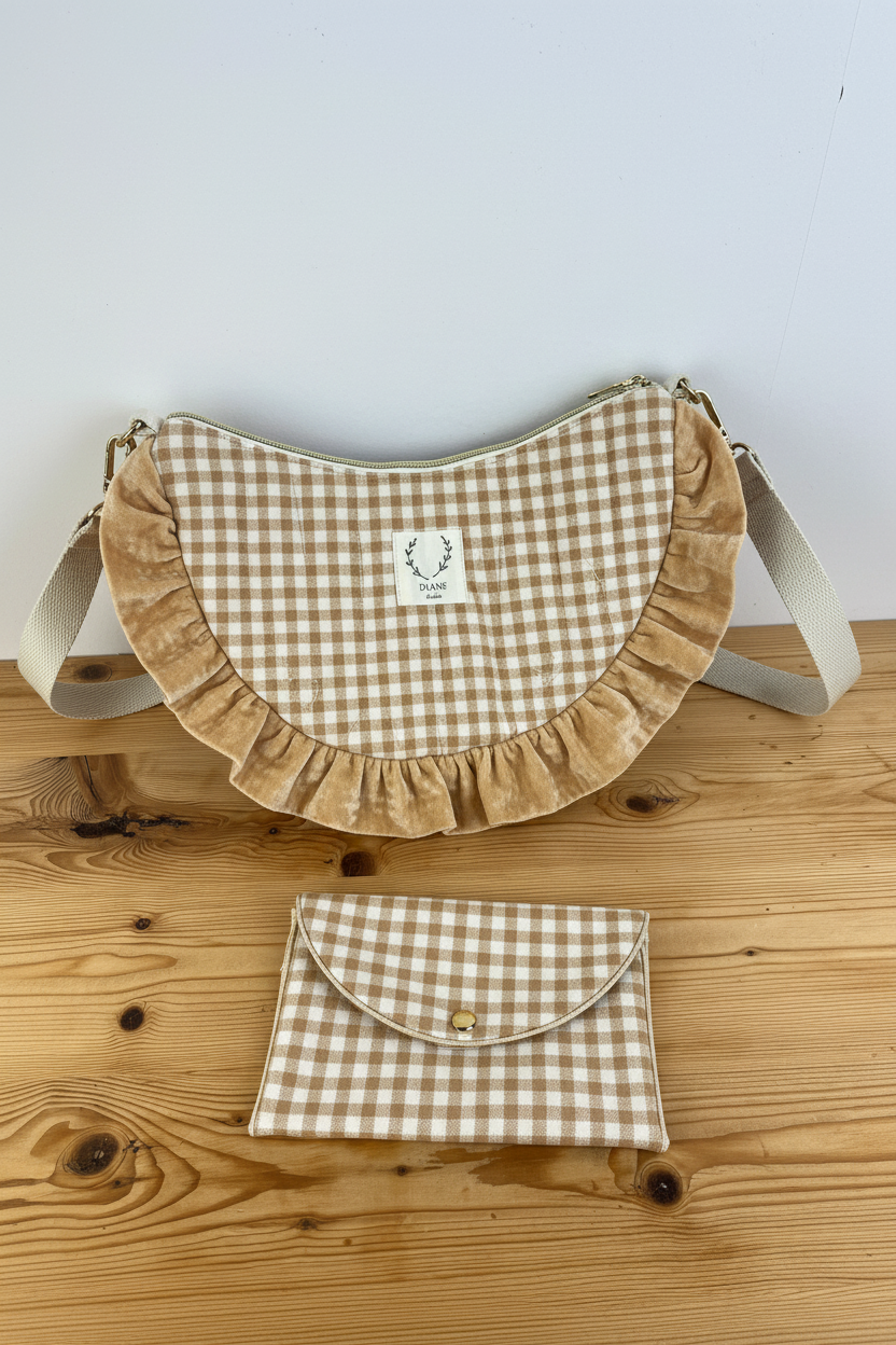 Ensemble : sac Milan et porte monnaie
