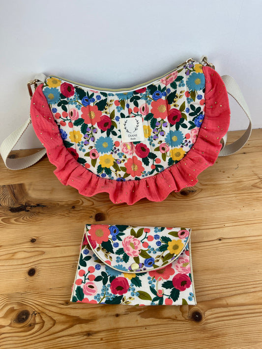 Ensemble : sac Milan et porte monnaie