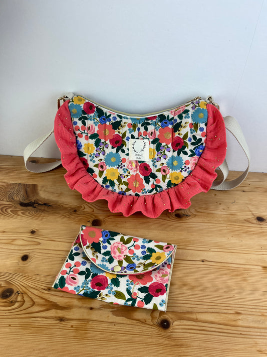 Ensemble : sac Milan et porte monnaie
