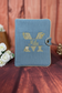 Mahé the notebook cover initial flower