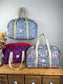 The 100% customizable ruffled diaper bag