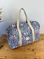 Ruffled bag and pouch set - made to order