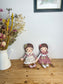 Petite poupée en Liberty décorative