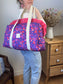 Ruffled bag and pouch set - made to order