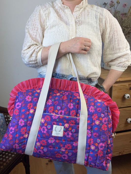 Sac Chloé violet rouge