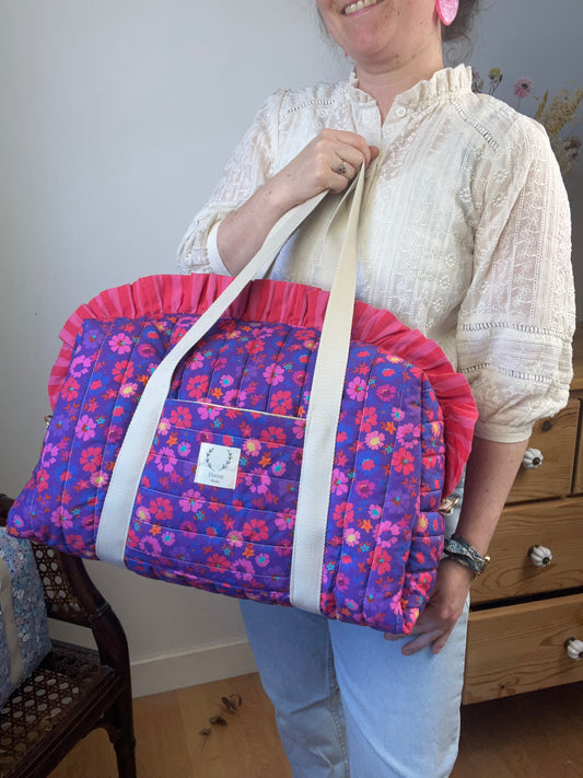 Sac Chloé violet rouge
