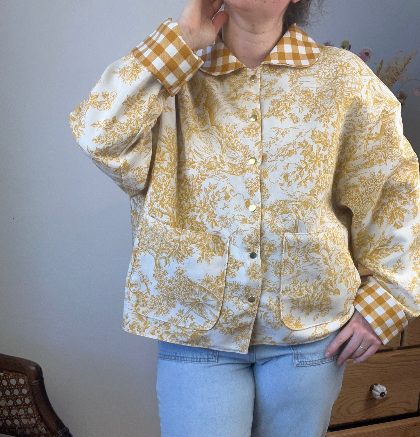 Veste jouy ocre - Taille M