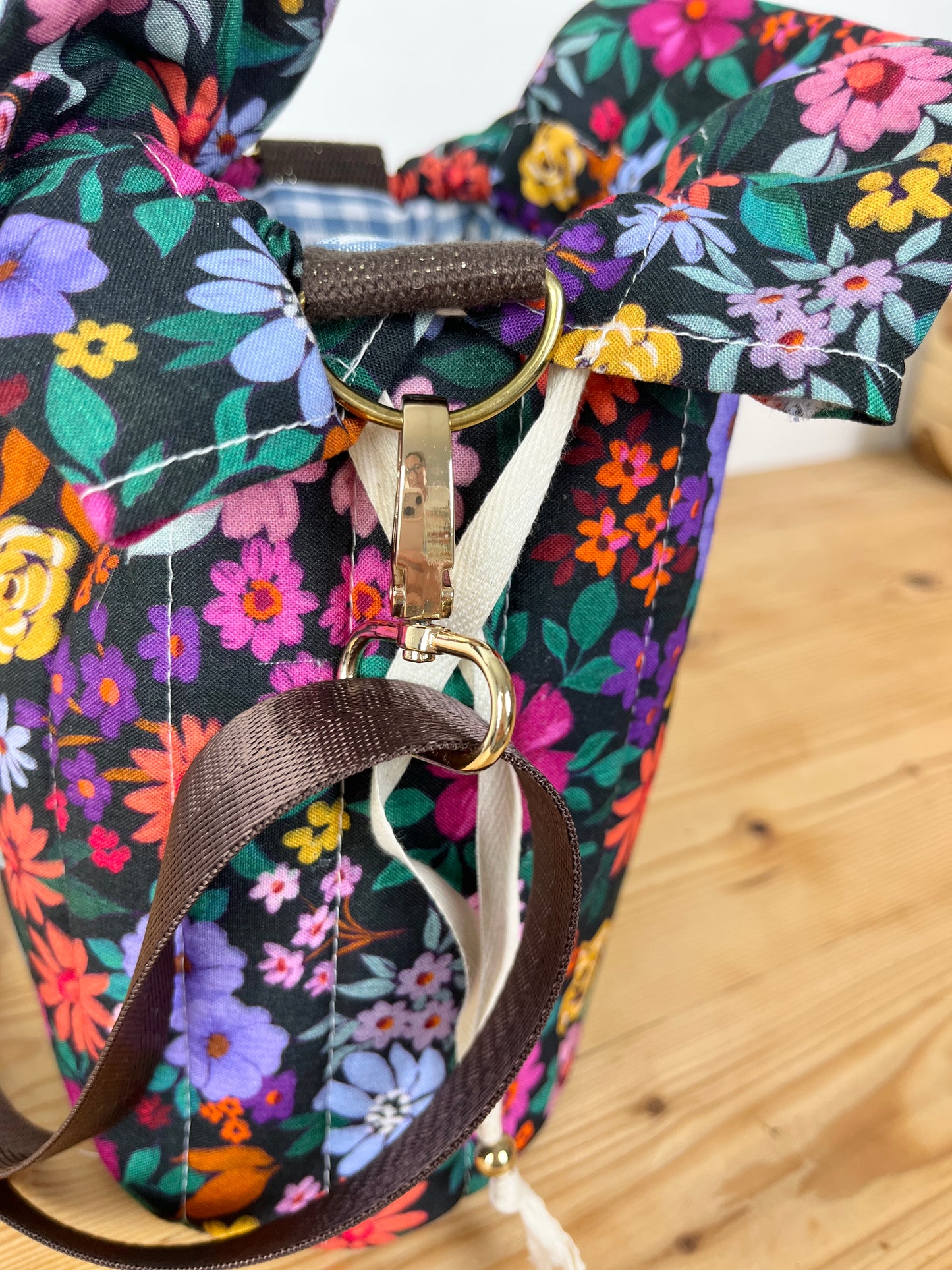 The Louise bucket bag is 100% customizable