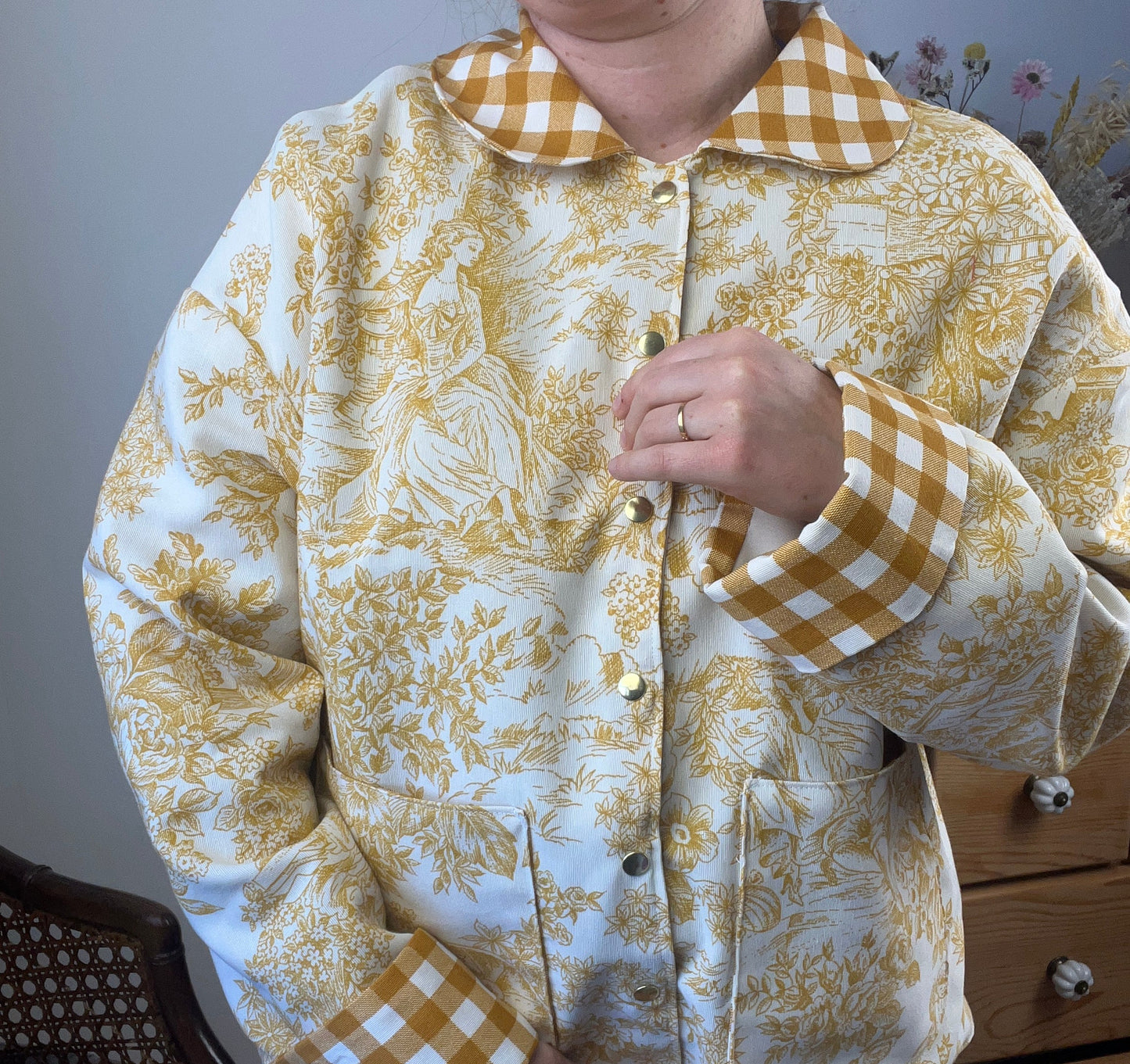 Veste jouy ocre - Taille M