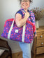 Ruffled bag and pouch set - made to order