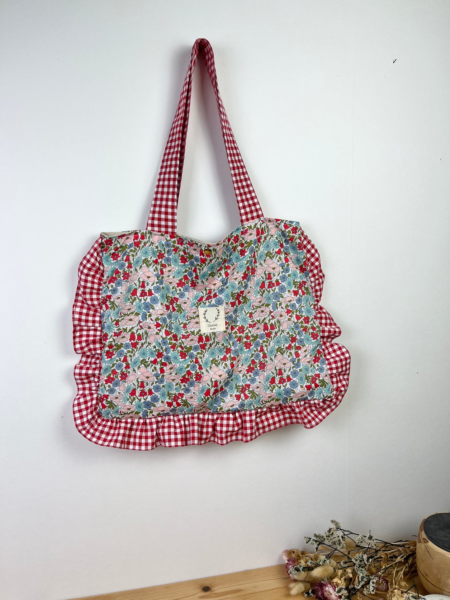 Le petit tote bag à volants 100% personnalisable