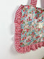The small ruffled tote bag is 100% customizable.