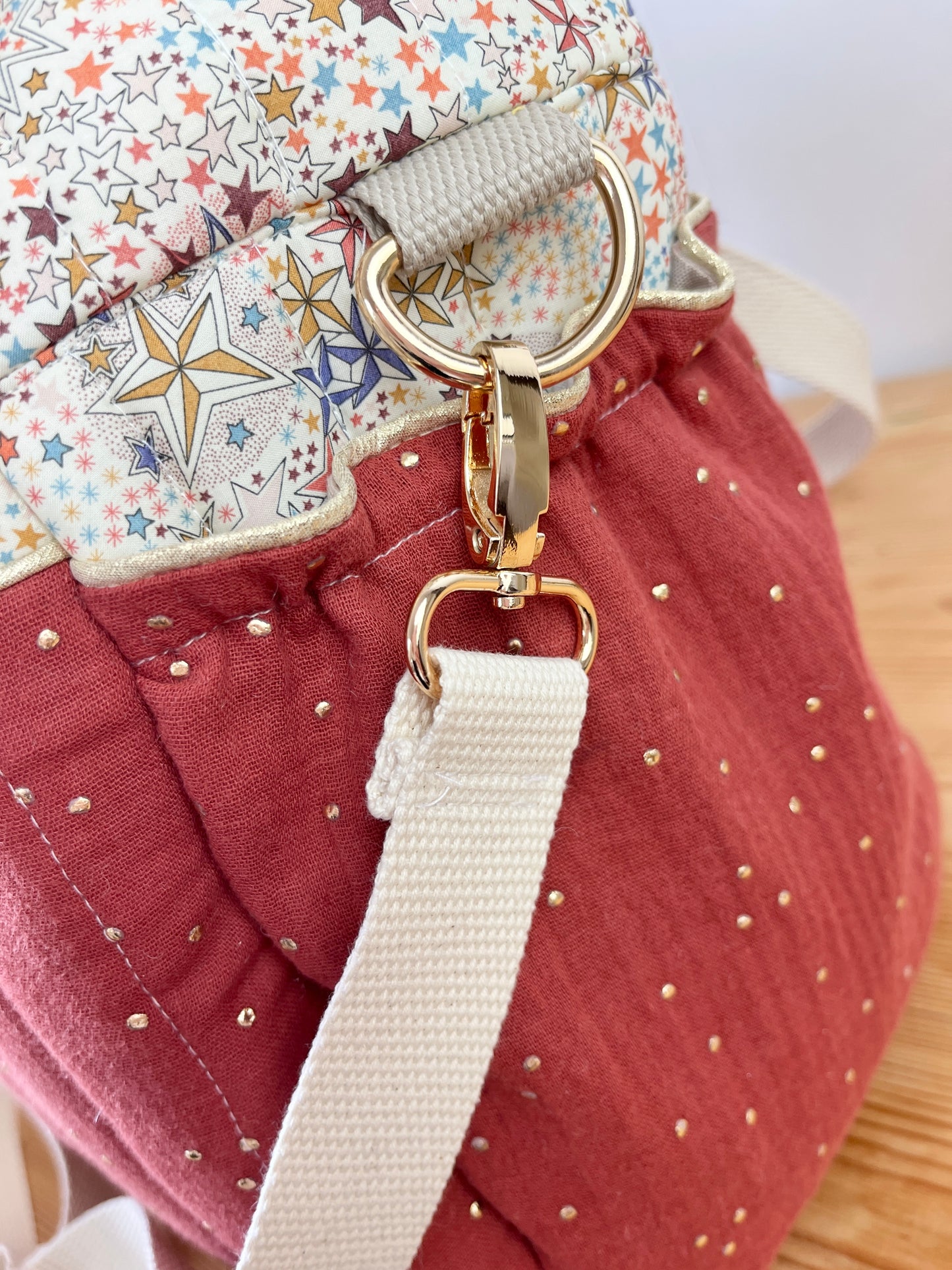 Ensemble : sac à langer et sac à dos Eglantine