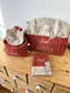 Eglantine set: diaper bag, notebook cover and backpack 
