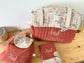 Eglantine set: diaper bag, notebook cover and backpack 