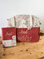Eglantine set: diaper bag, notebook cover and backpack 