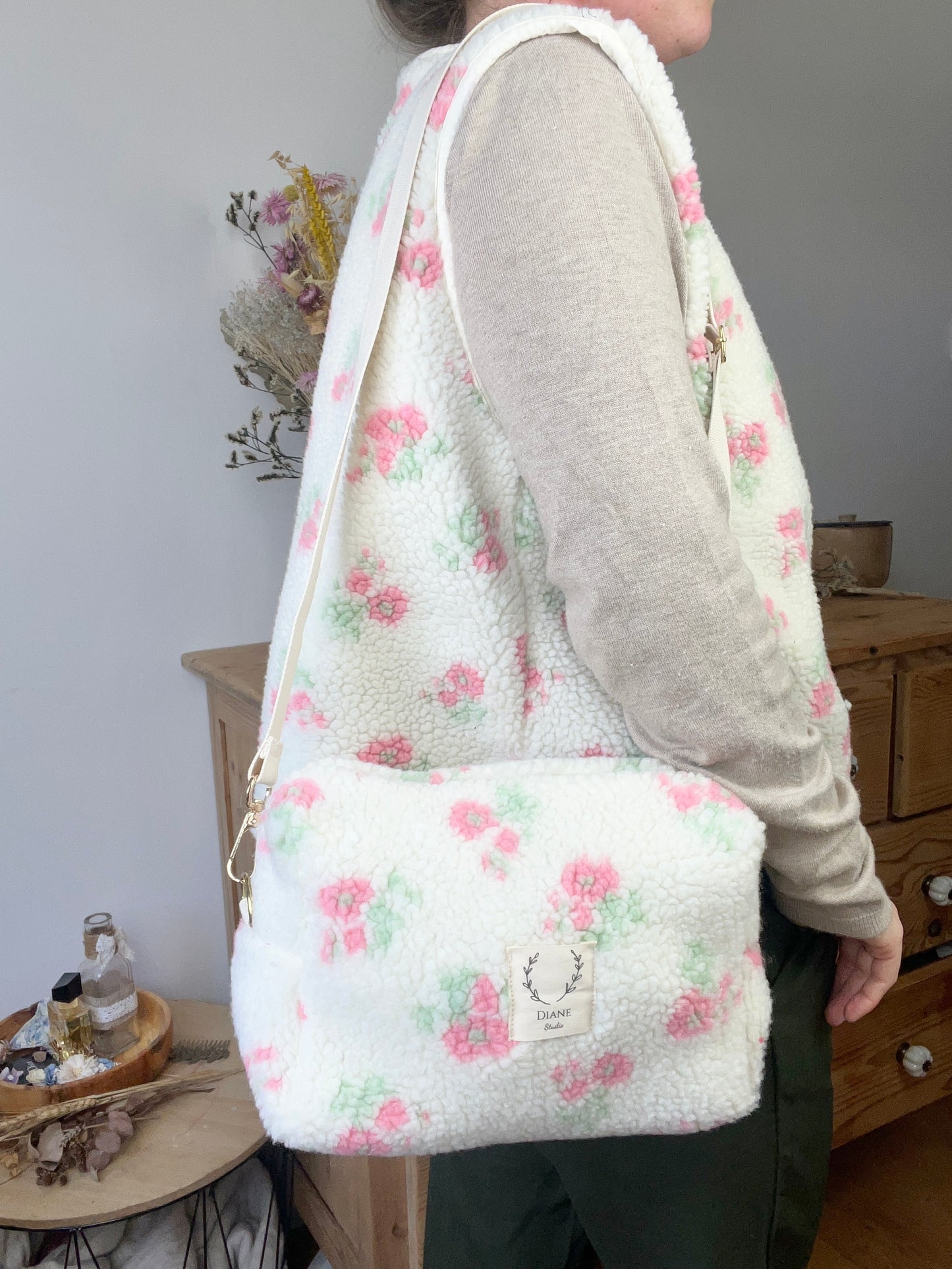 Colette vest and bag set
