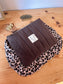 The Jeanne vintage garden cream clutch