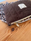 The Jeanne vintage garden cream clutch
