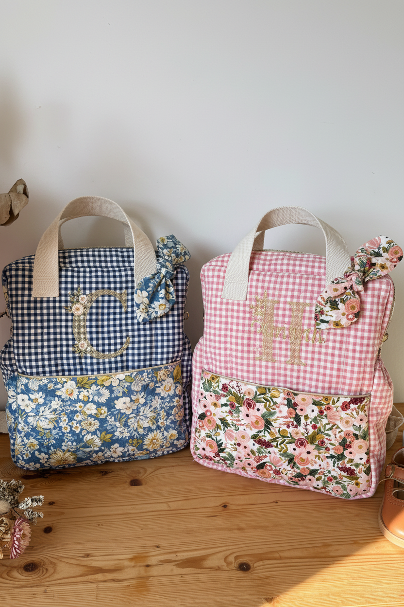 The Ombeline children's backpack is 100% customizable.