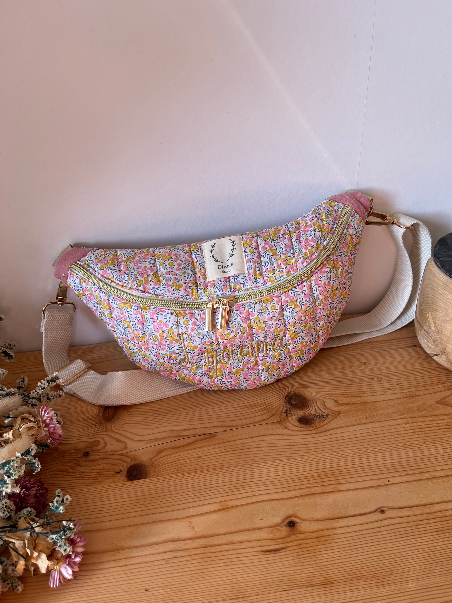 The embroidered fanny pack - made to order